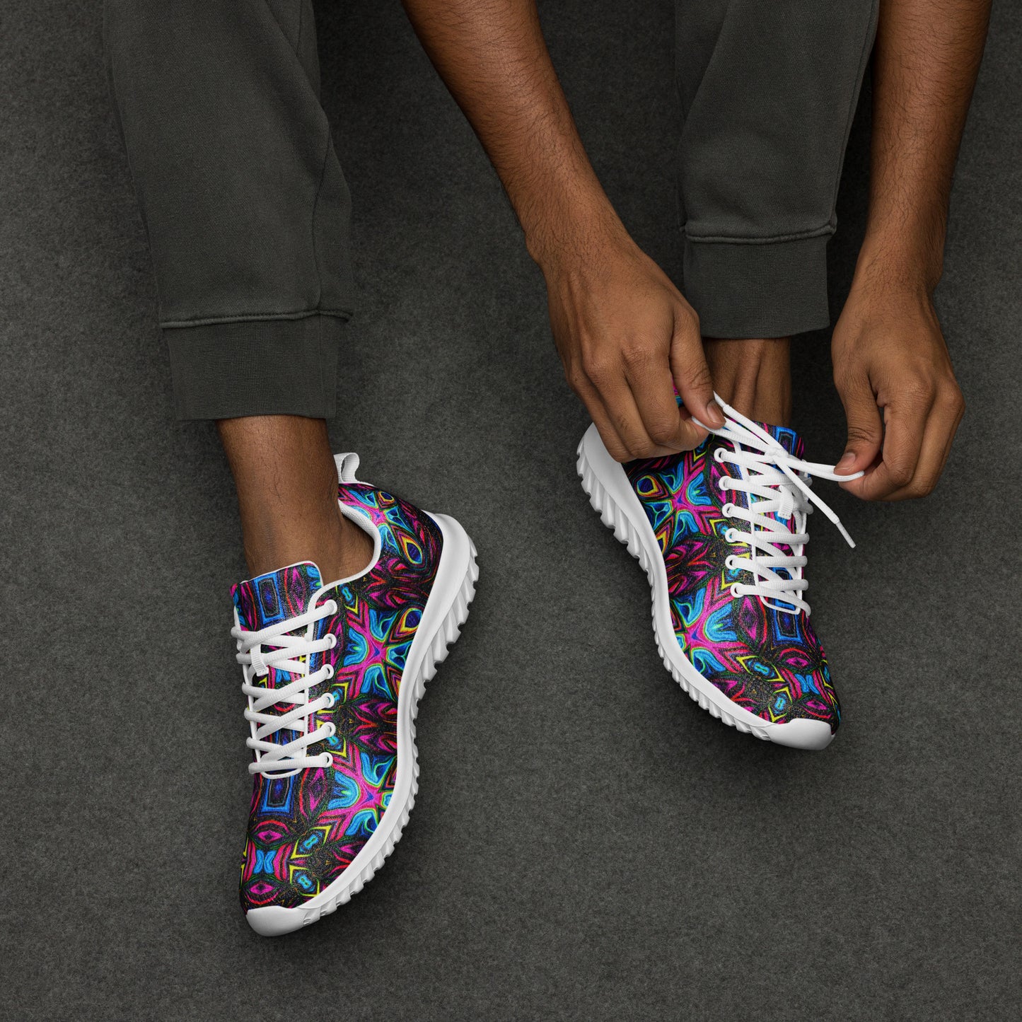 Zapatillas psychedelic stained glass (Hombre)