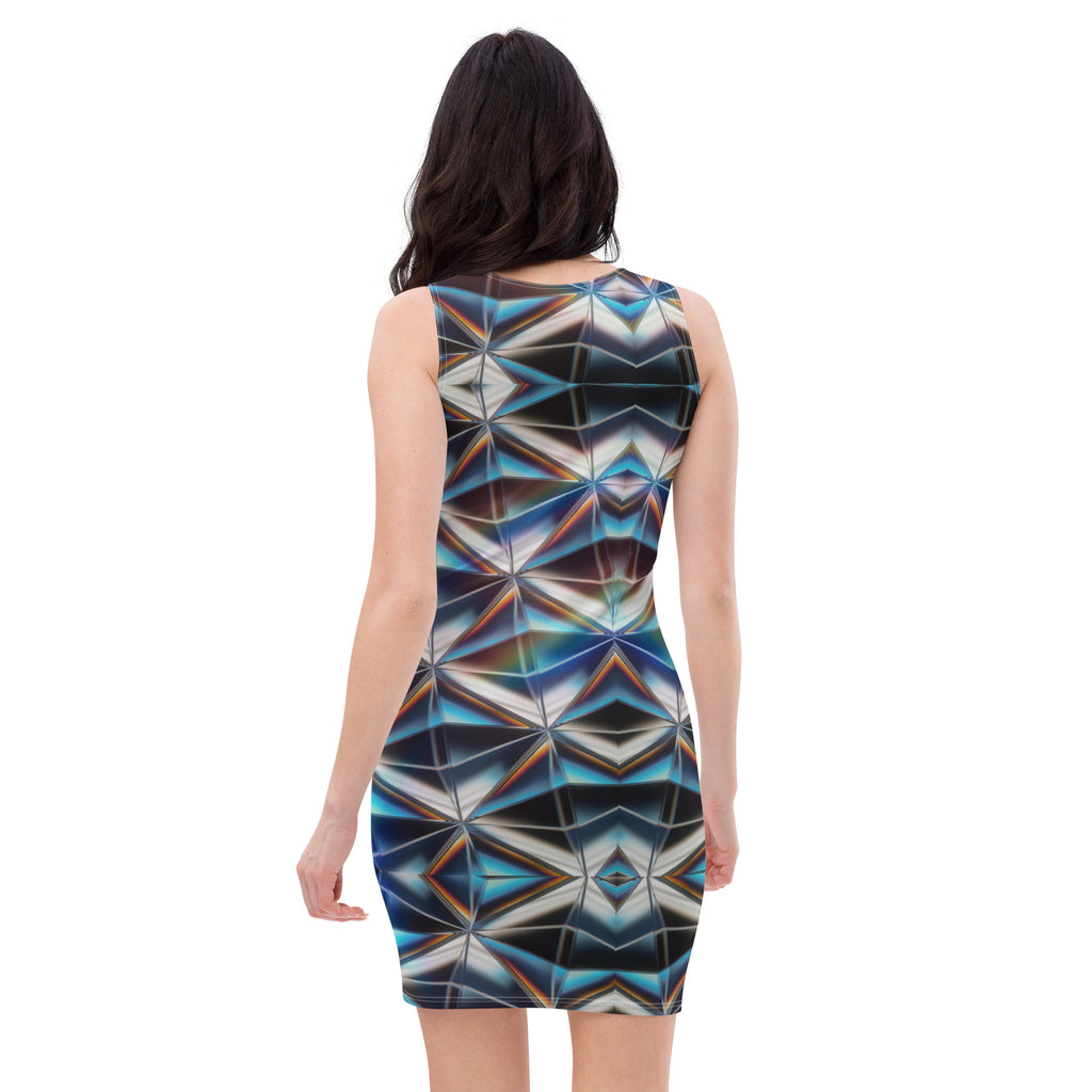 Vestido ajustado Metal glow