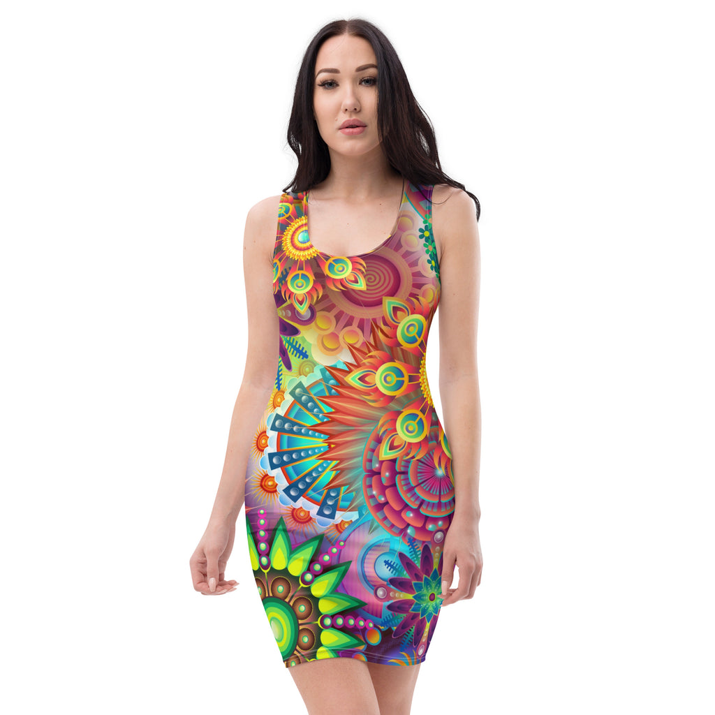 Vestido ajustado Hippie chick