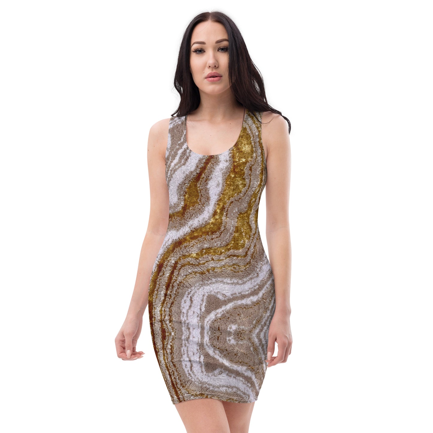 Vestido ajustado Mystical sand