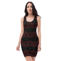 Vestido ajustado Dark warm