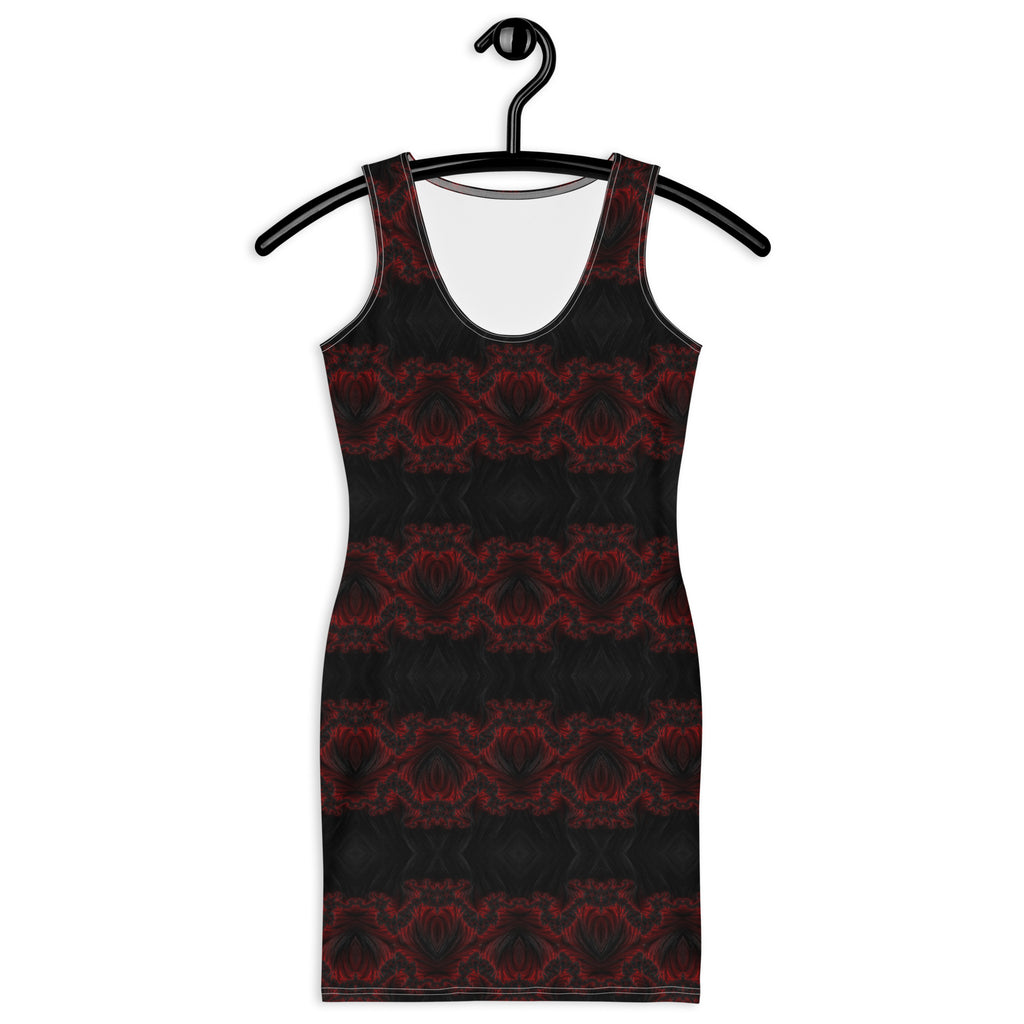 Vestido ajustado Dark warm