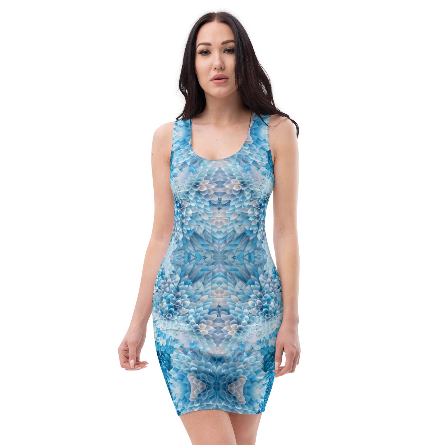 Vestido ajustado Frostbite bloom