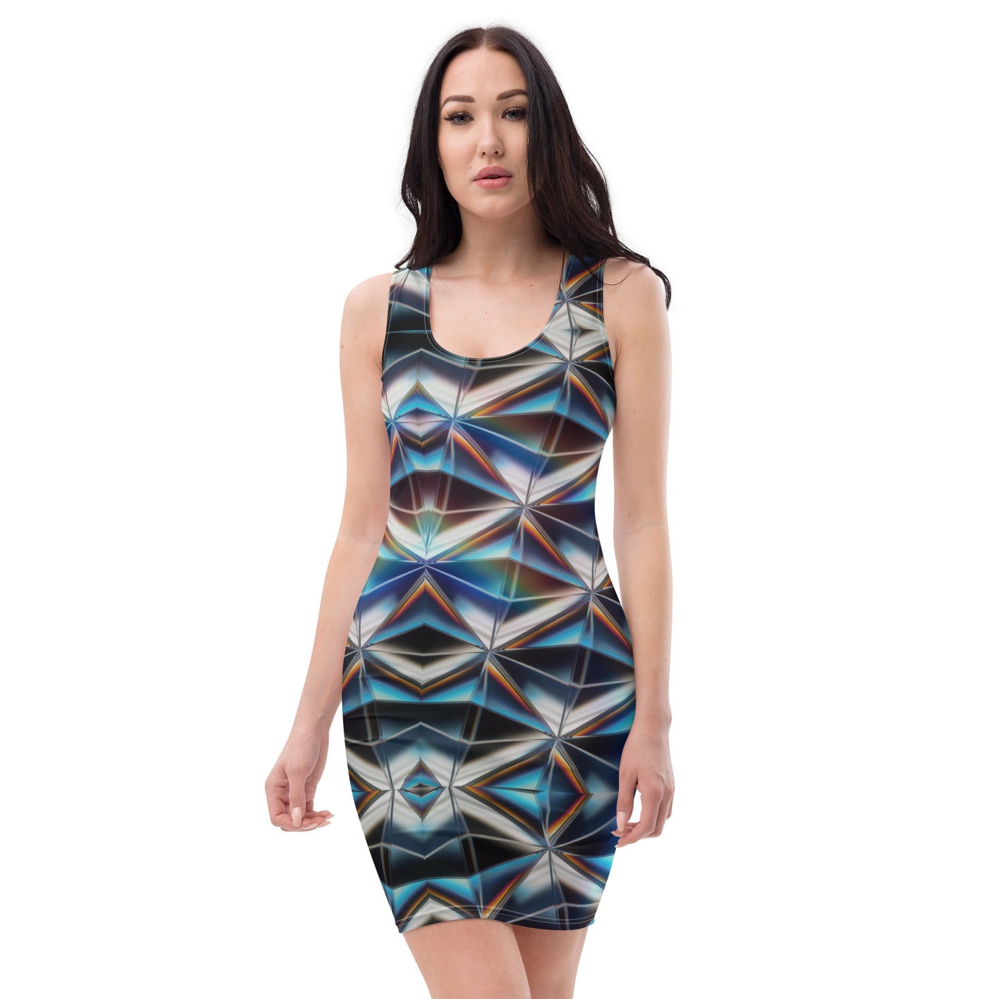 Vestido ajustado Metal glow