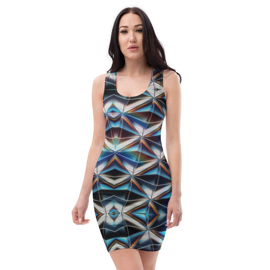 Vestido ajustado Metal glow