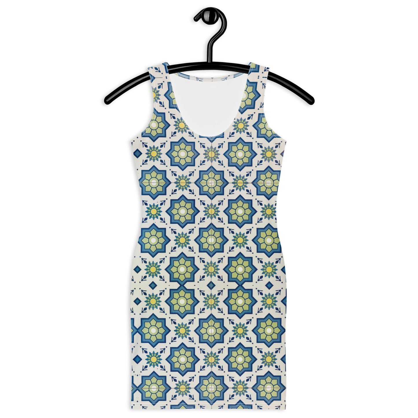 Vestido ajustado Andalusian courtyard