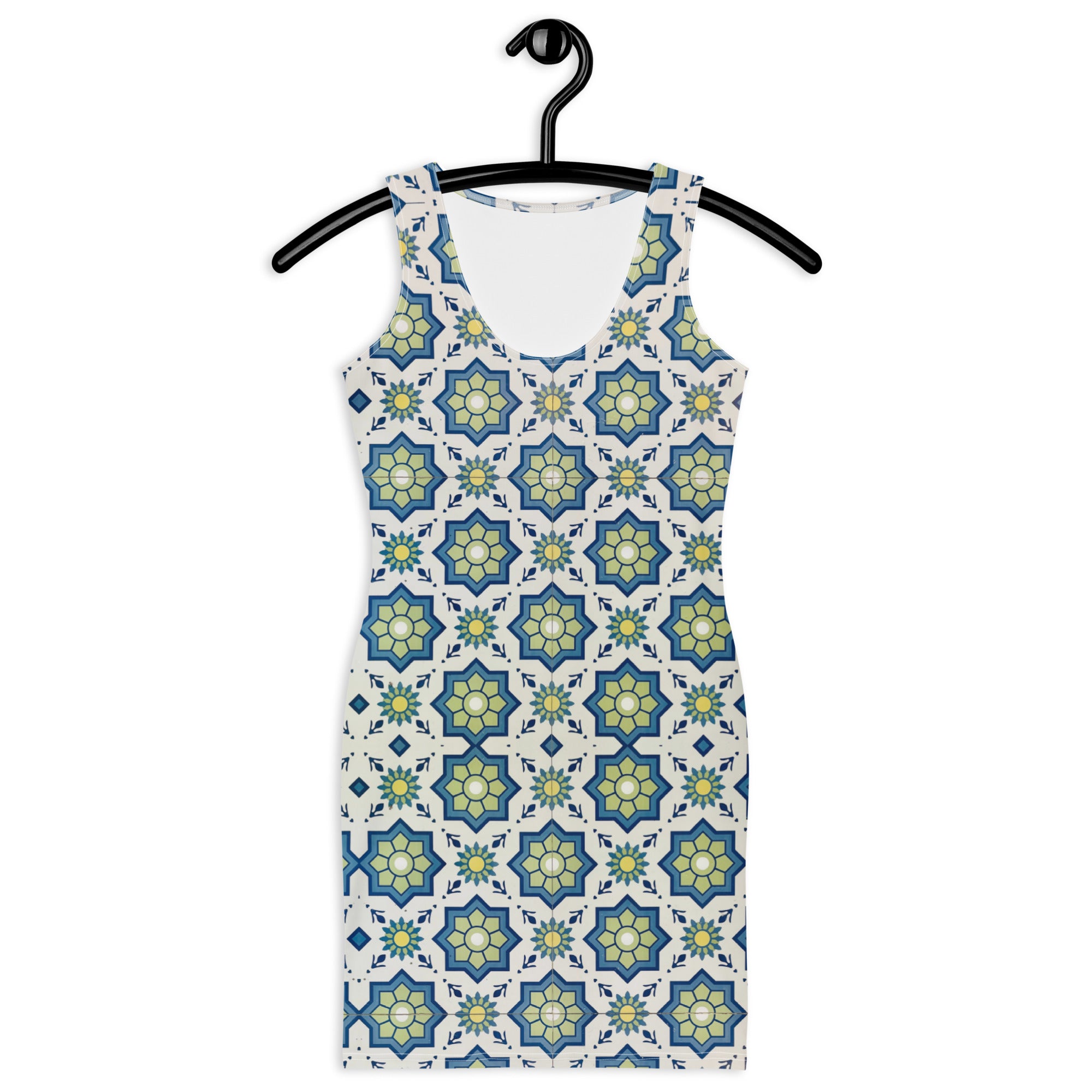 Vestido ajustado Andalusian courtyard