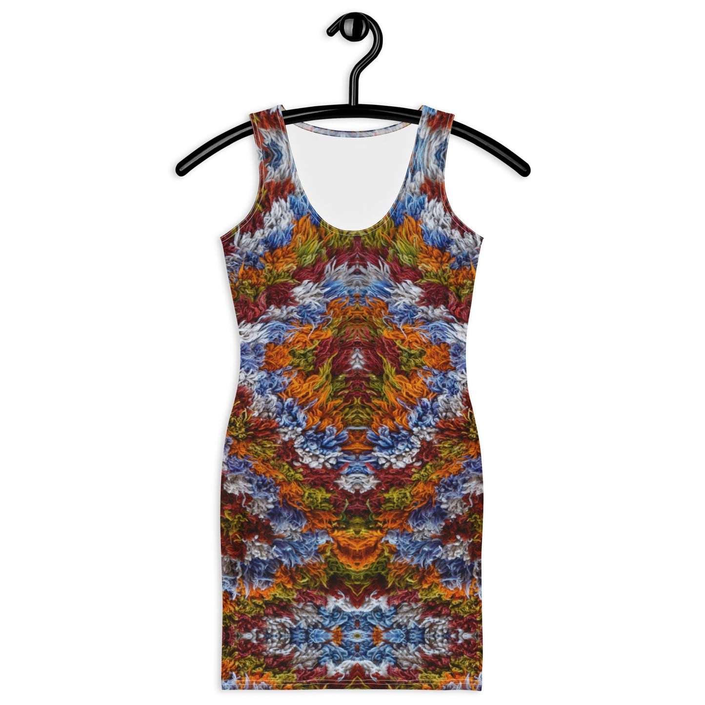 Vestido ajustado Fluffy