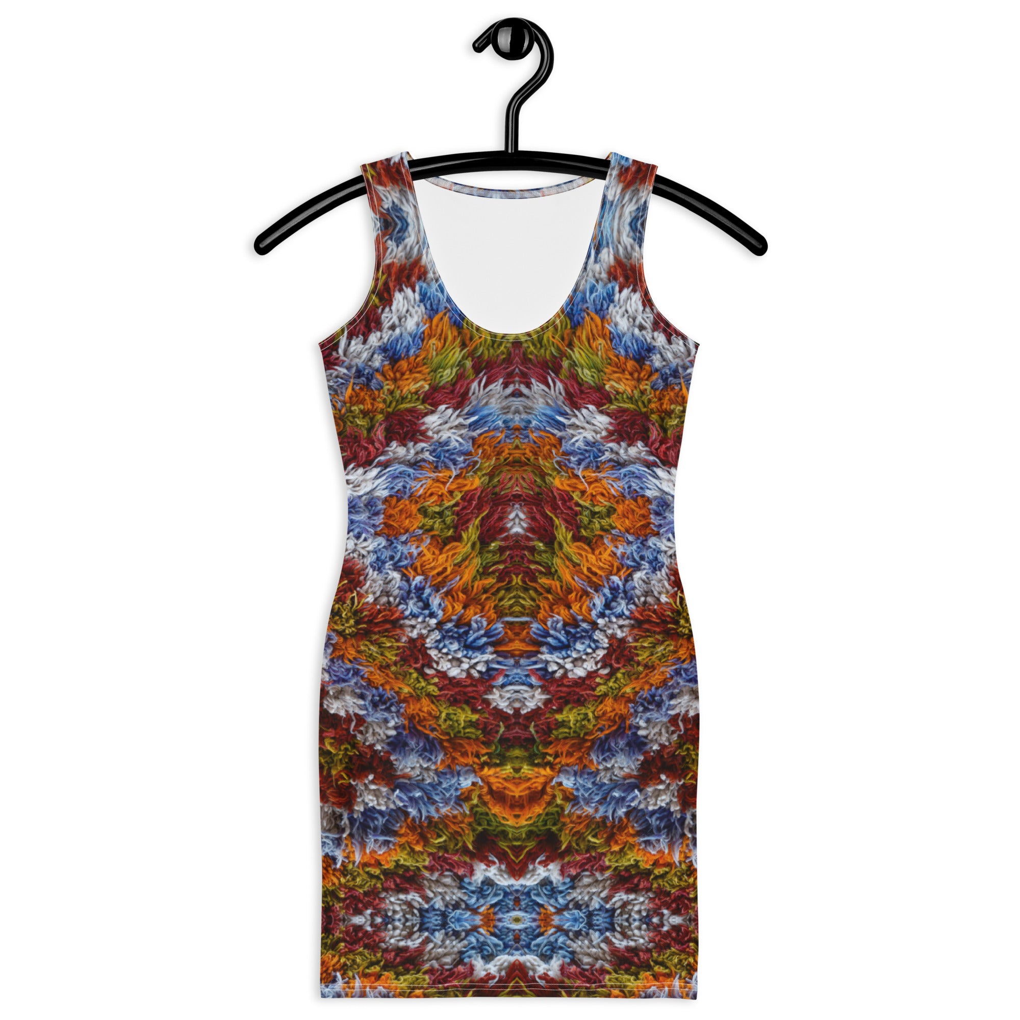 Vestido ajustado Fluffy