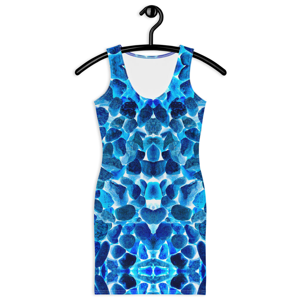 Vestido ajustado Blue Ocean