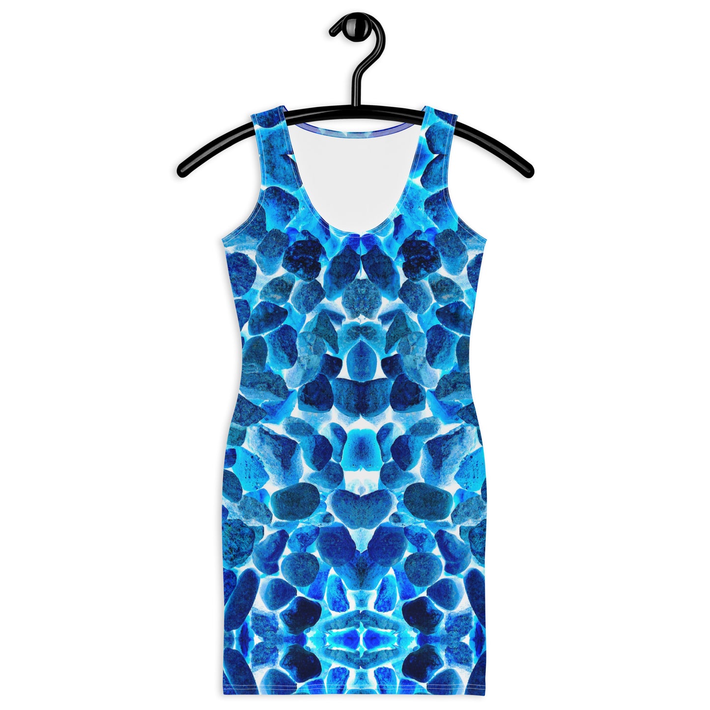 Vestido ajustado Blue Ocean