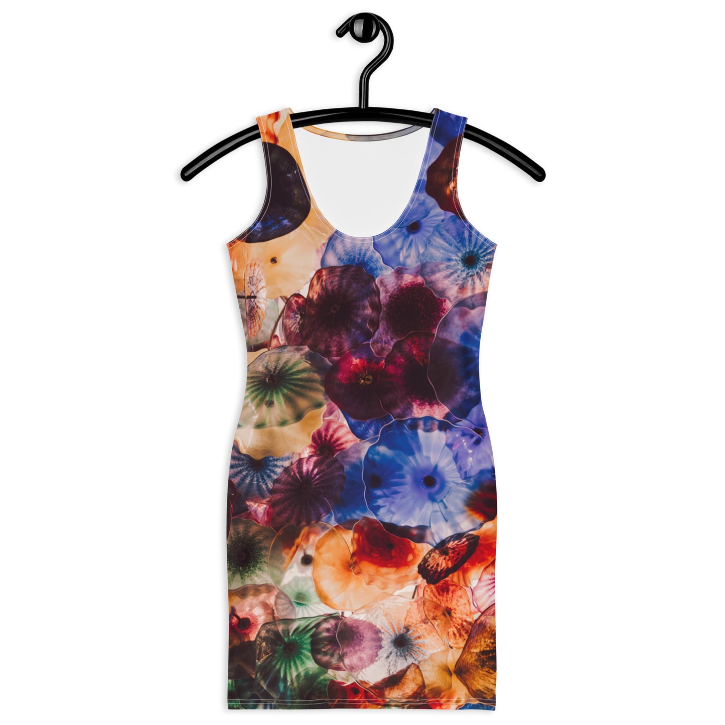 Vestido ajustado Watercolor Jellyfish