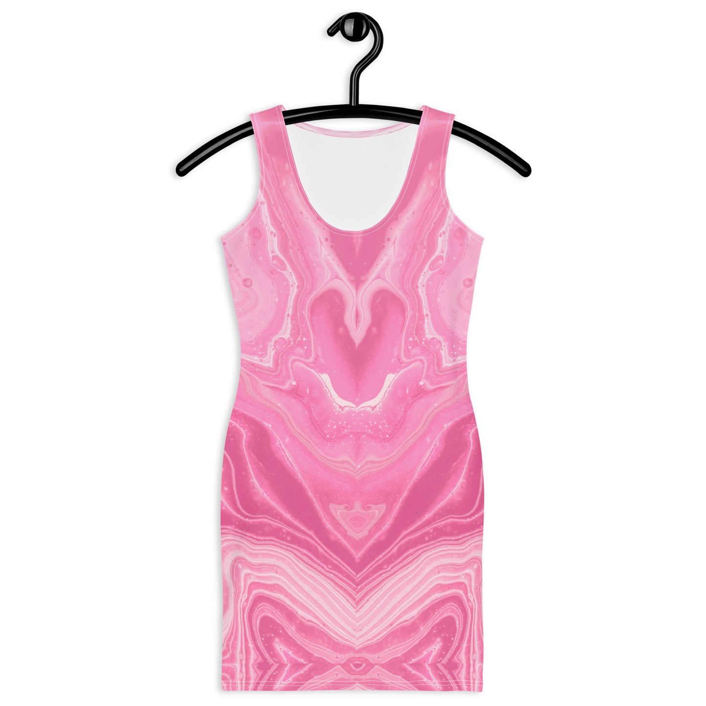 Vestido ajustado Pink stain