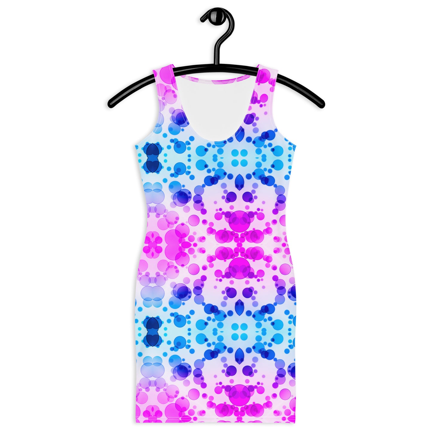 Vestido ajustado Stained champagne bubble