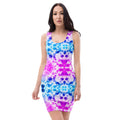Vestido ajustado Stained champagne bubble