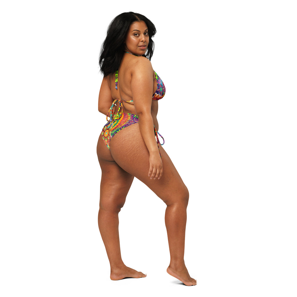 Bikini de triángulo reciclado Hippie chick