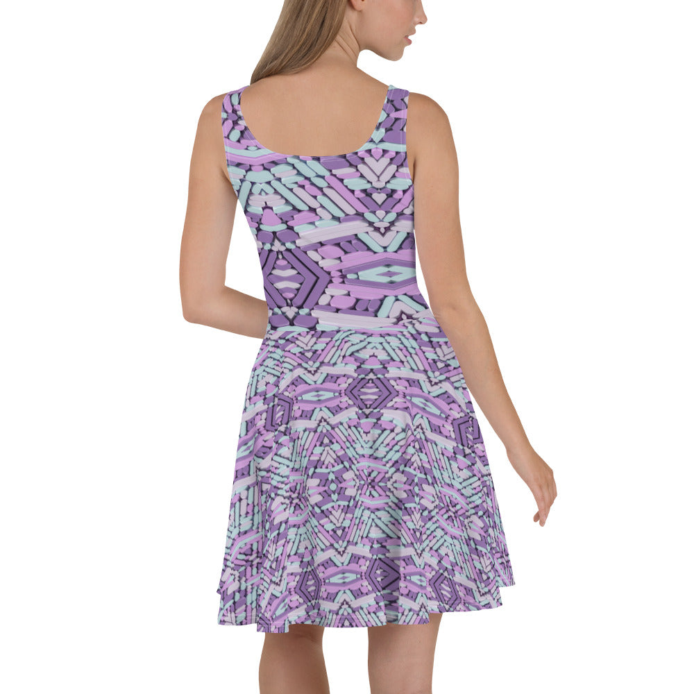 Vestido skater Sweet Pills