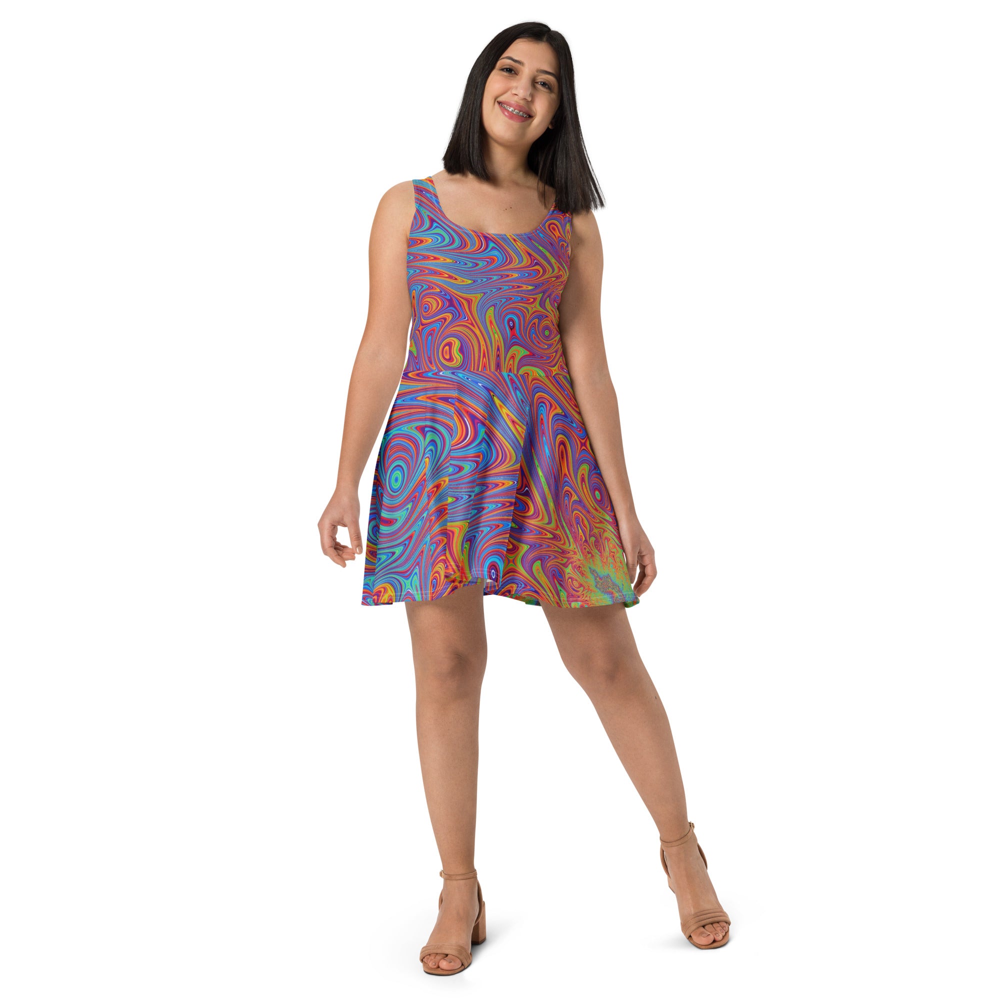 Vestido skater Trippill