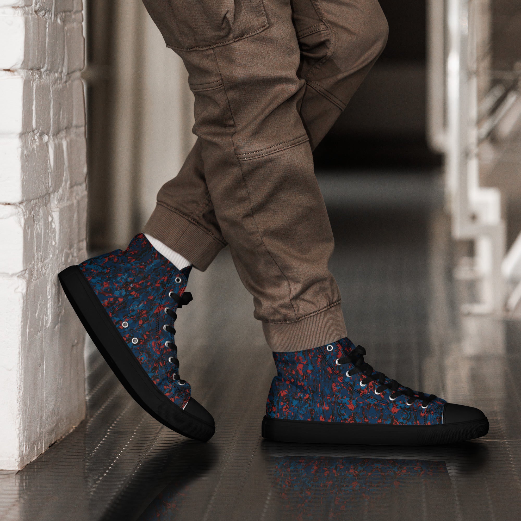 Zapatillas altas New military (Hombre)
