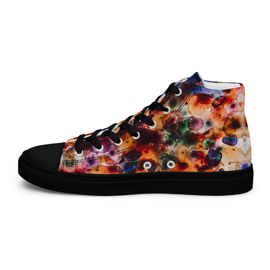 Zapatillas altas Watercolor Jellyfish (Mujer)