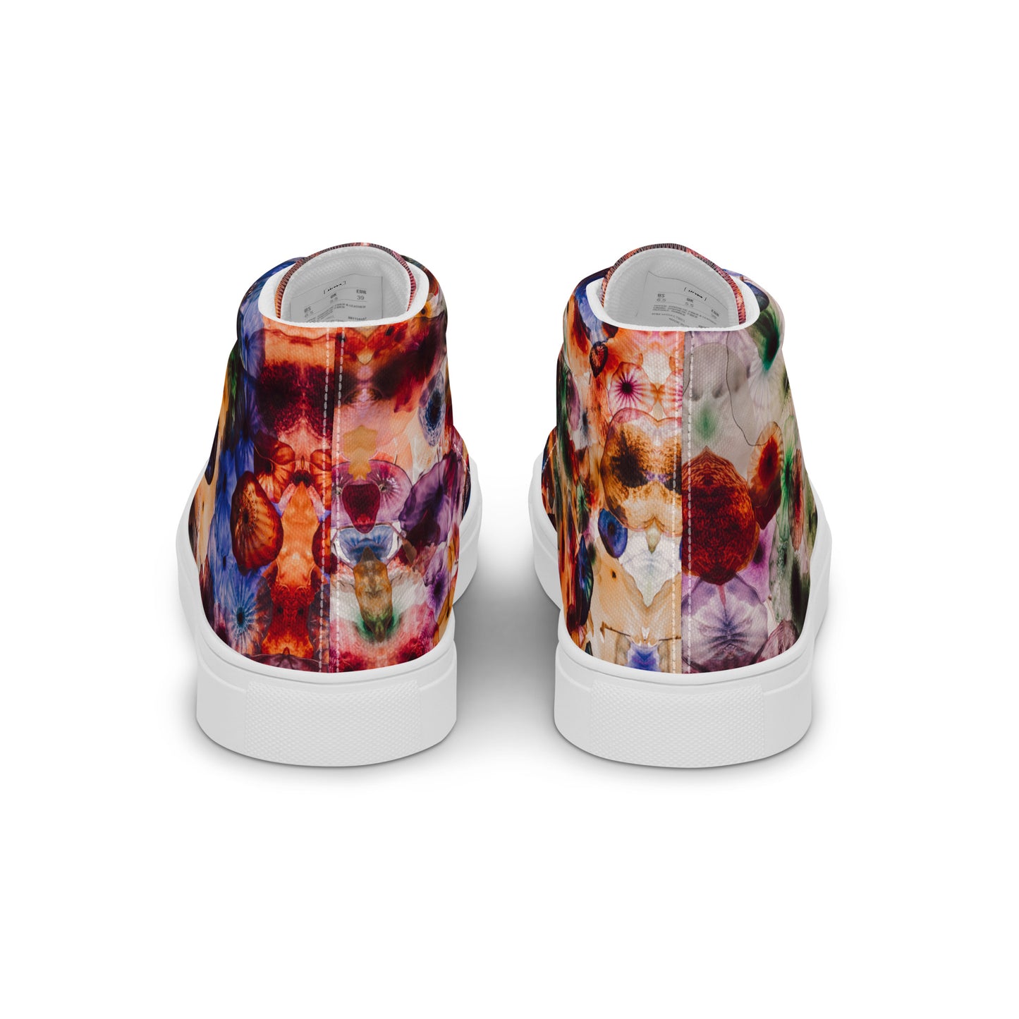 Zapatillas altas Watercolor Jellyfish (Mujer)