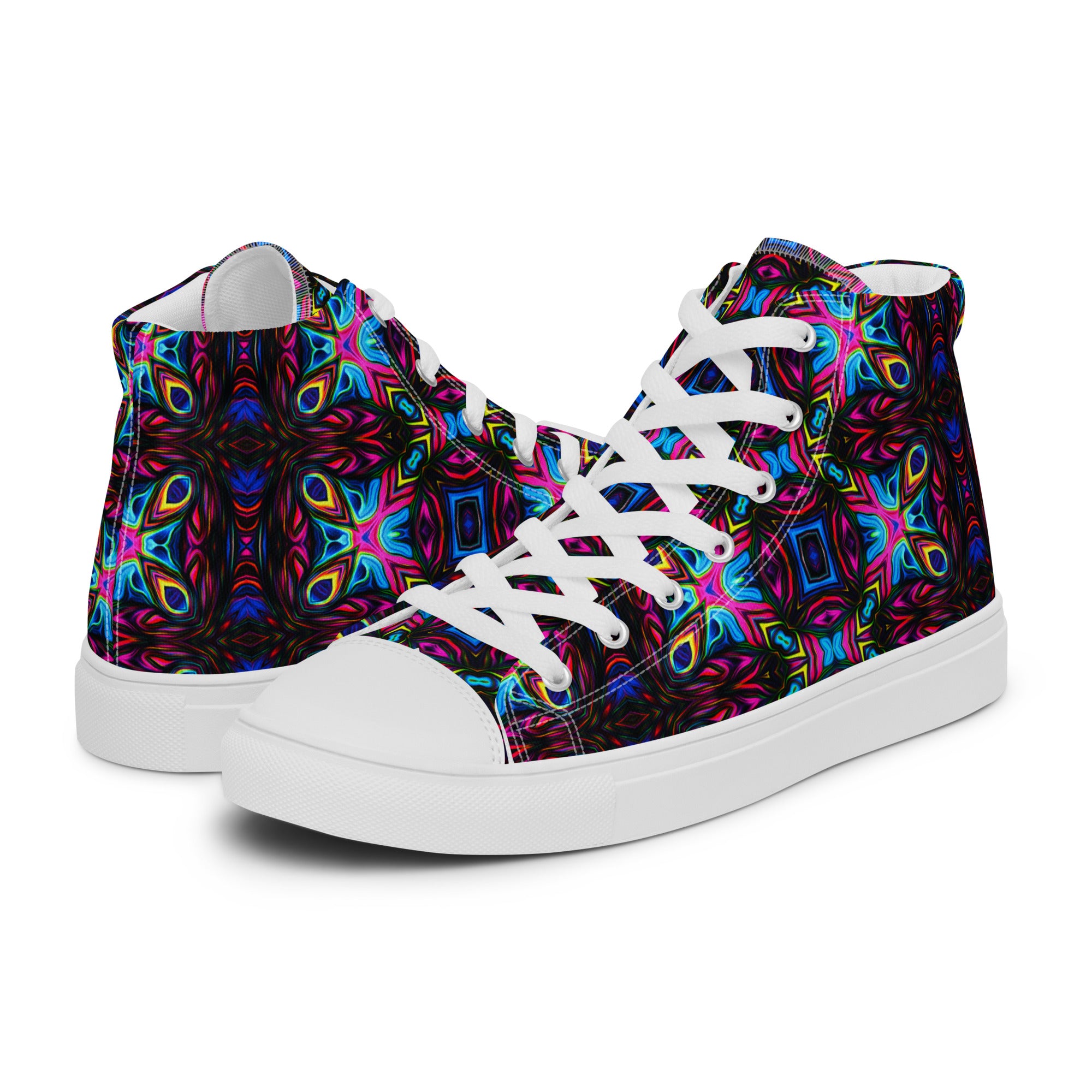 Zapatillas altas Psychedelic Stained Glass (Hombre)