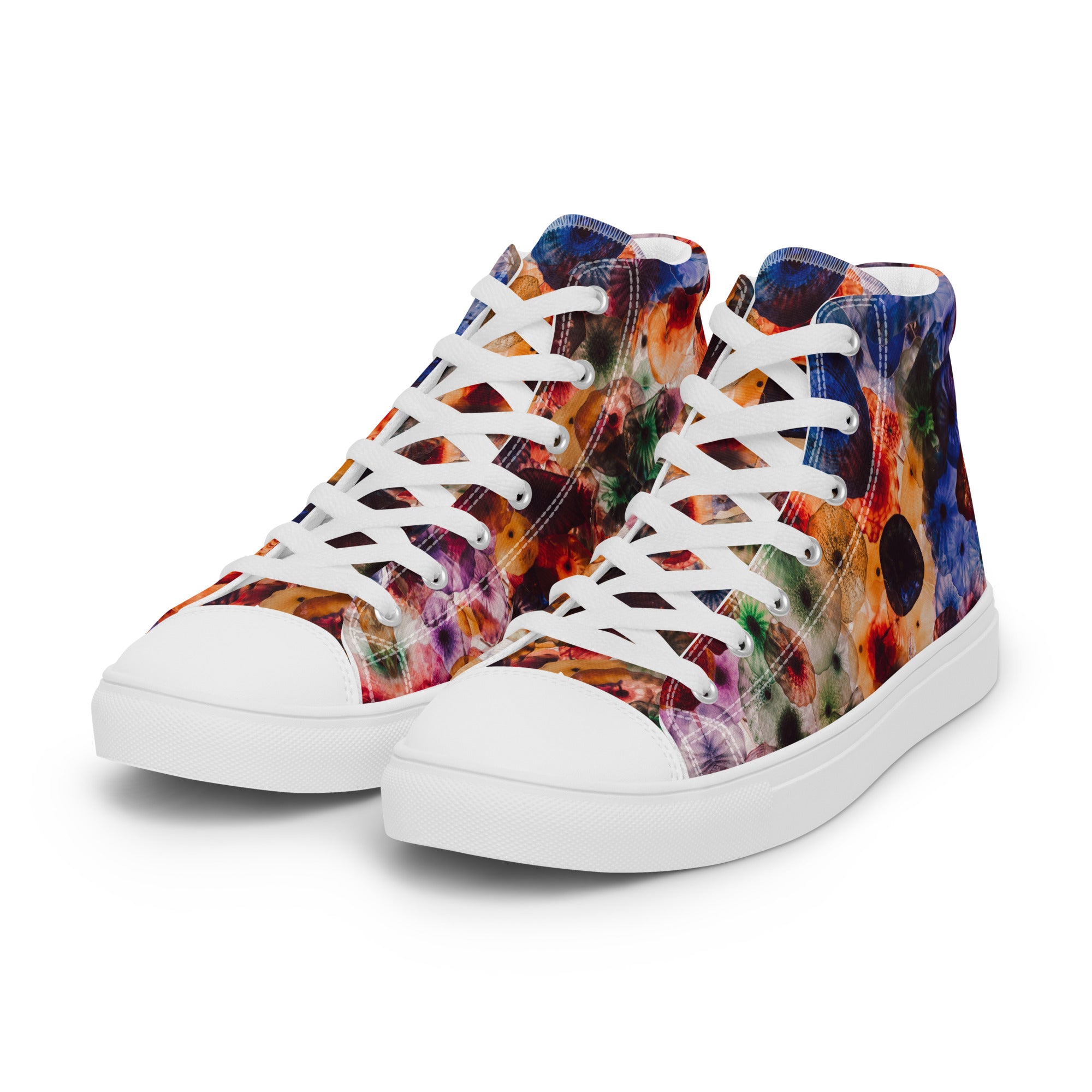 Zapatillas altas Watercolor Jellyfish (Mujer)