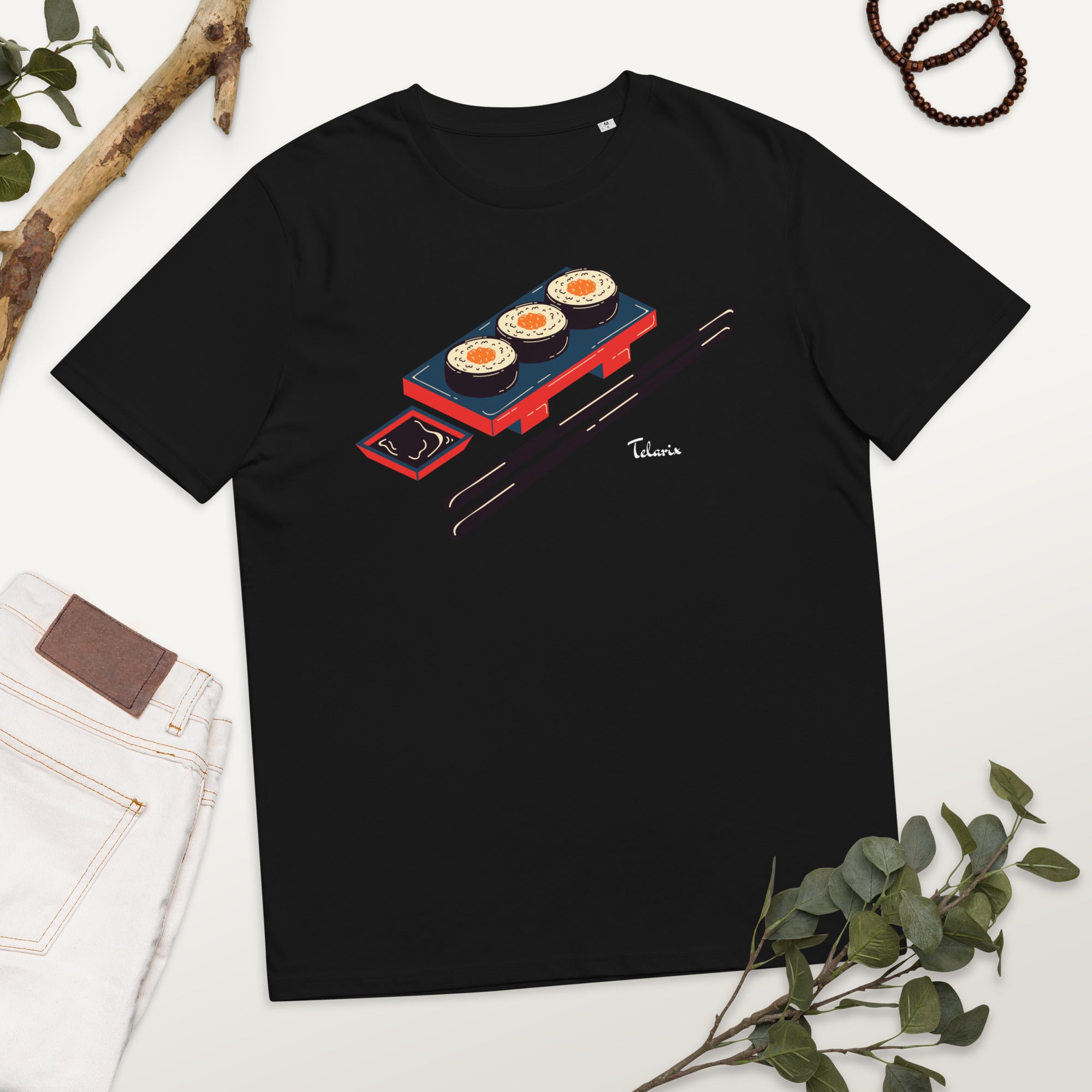 Camiseta Sushi nº2 (colores oscuros)