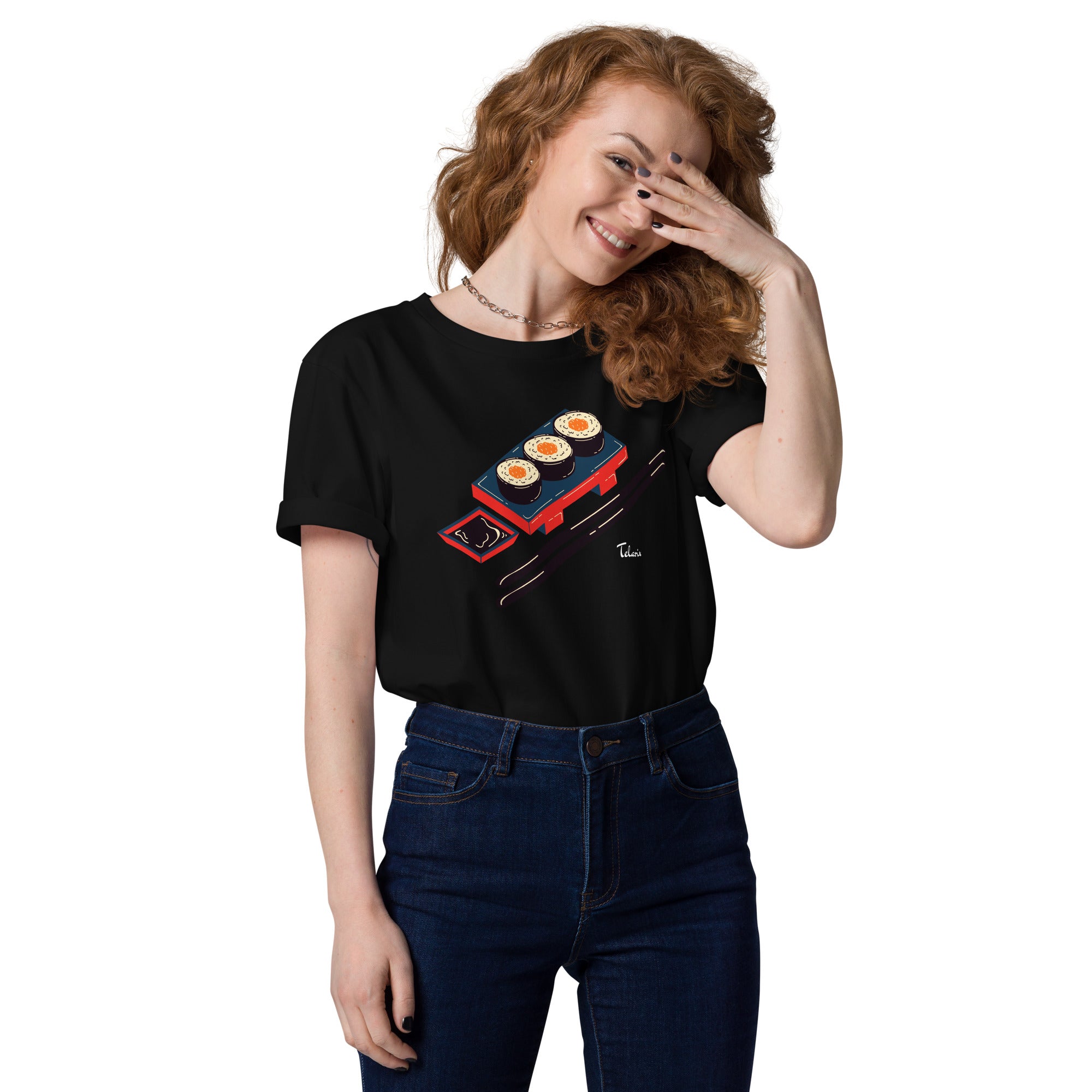 Camiseta Sushi nº2 (colores oscuros)