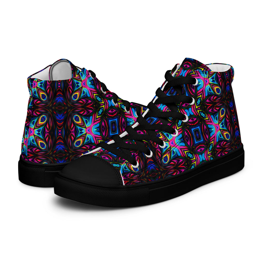 Zapatillas altas Psychedelic Stained Glass (Mujer)