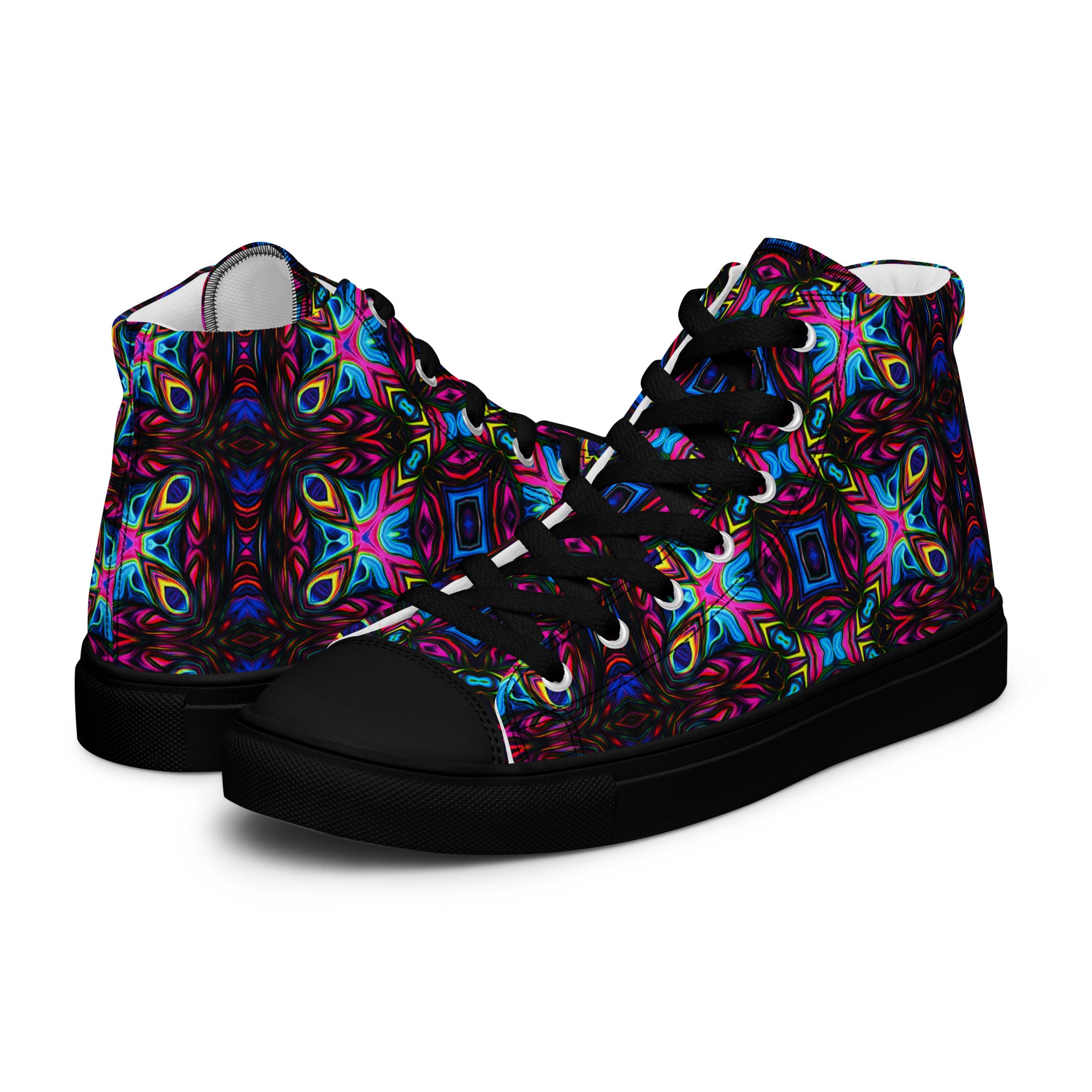 Zapatillas altas Psychedelic Stained Glass (Mujer)