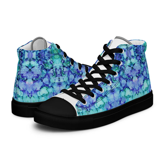 Zapatillas altas Blue Fungi (Mujer)