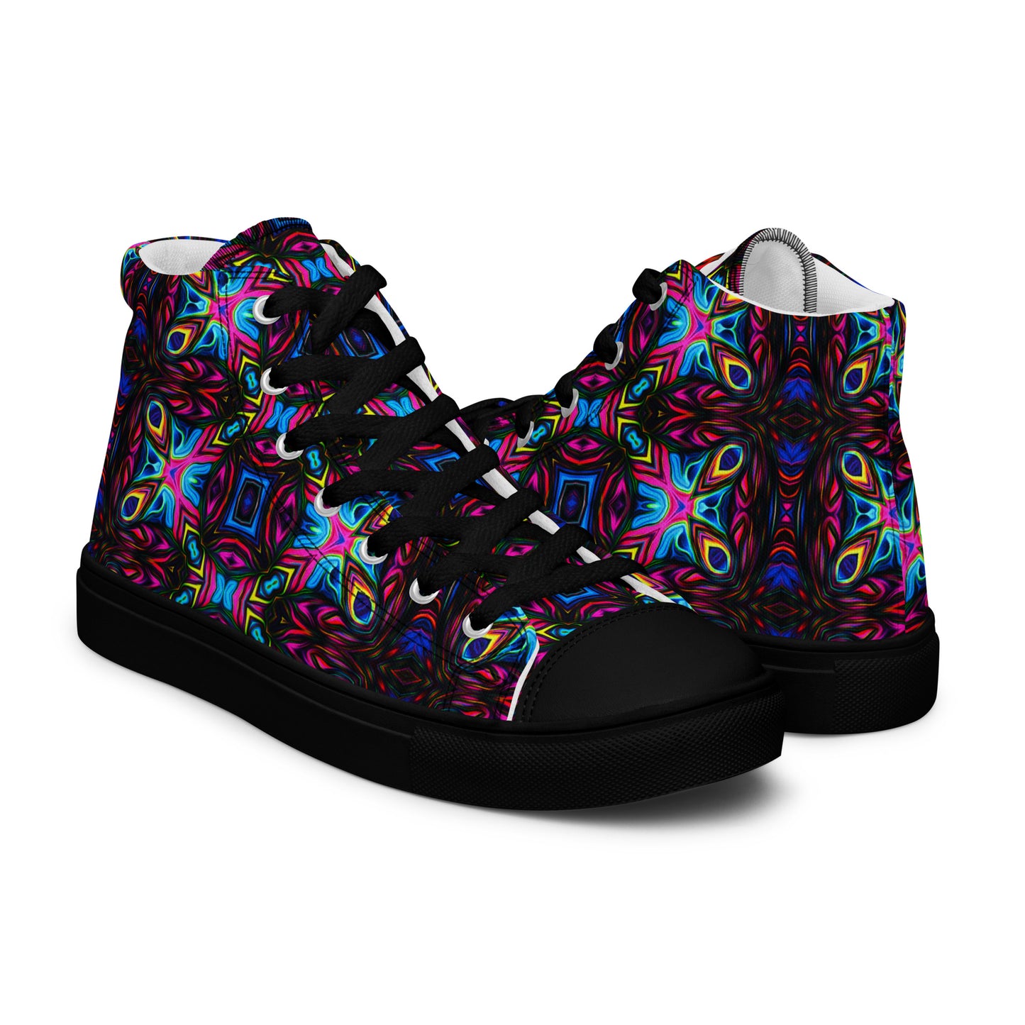 Zapatillas altas Psychedelic Stained Glass (Mujer)