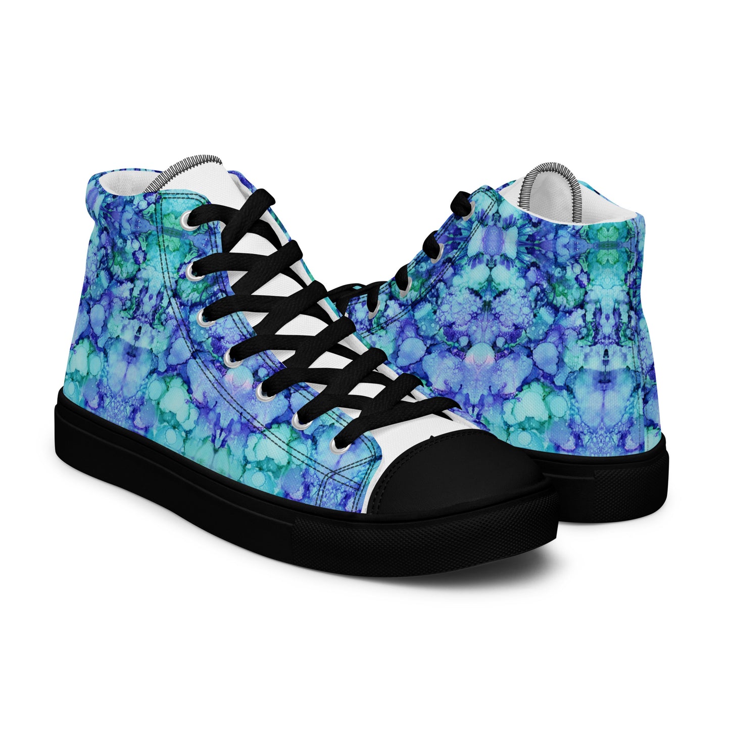 Zapatillas altas Blue Fungi (Mujer)