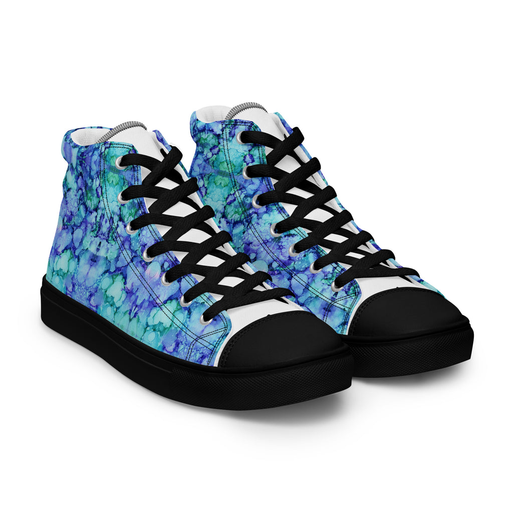 Zapatillas altas Blue Fungi (Mujer)