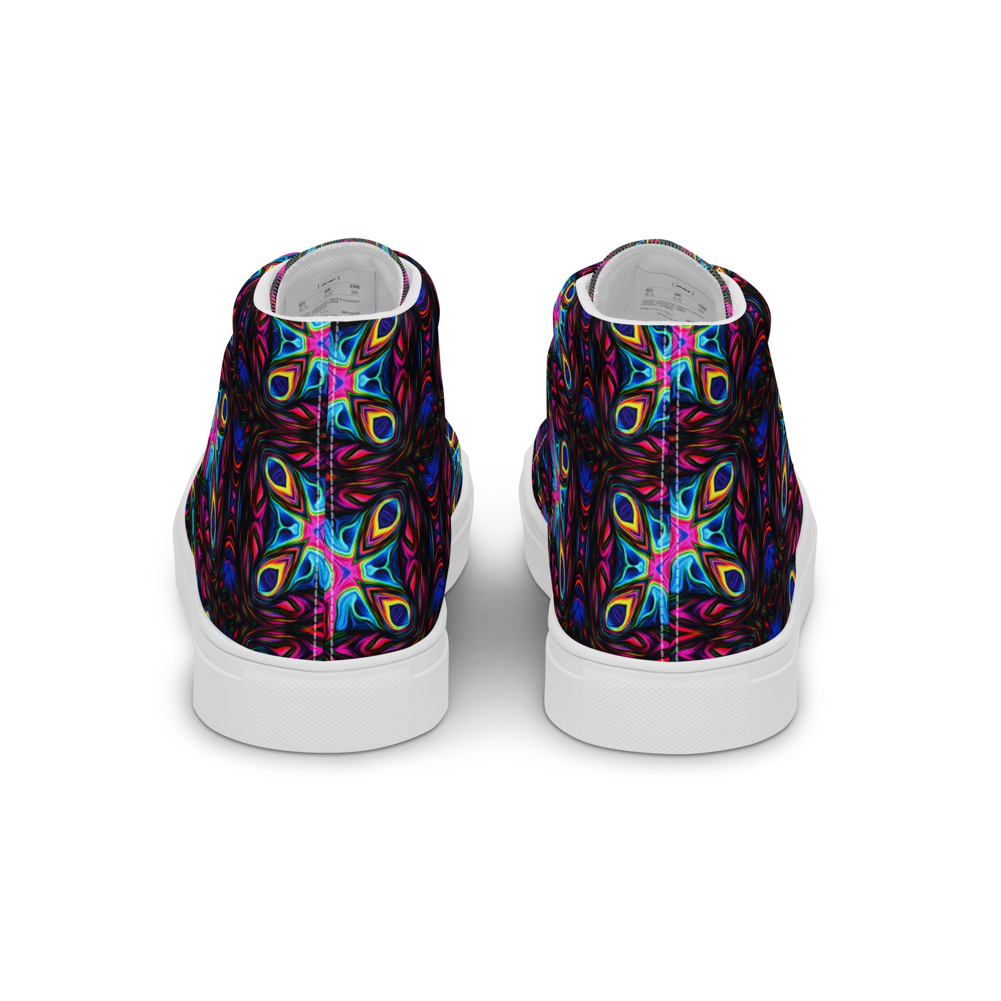 Zapatillas altas Psychedelic Stained Glass (Mujer)