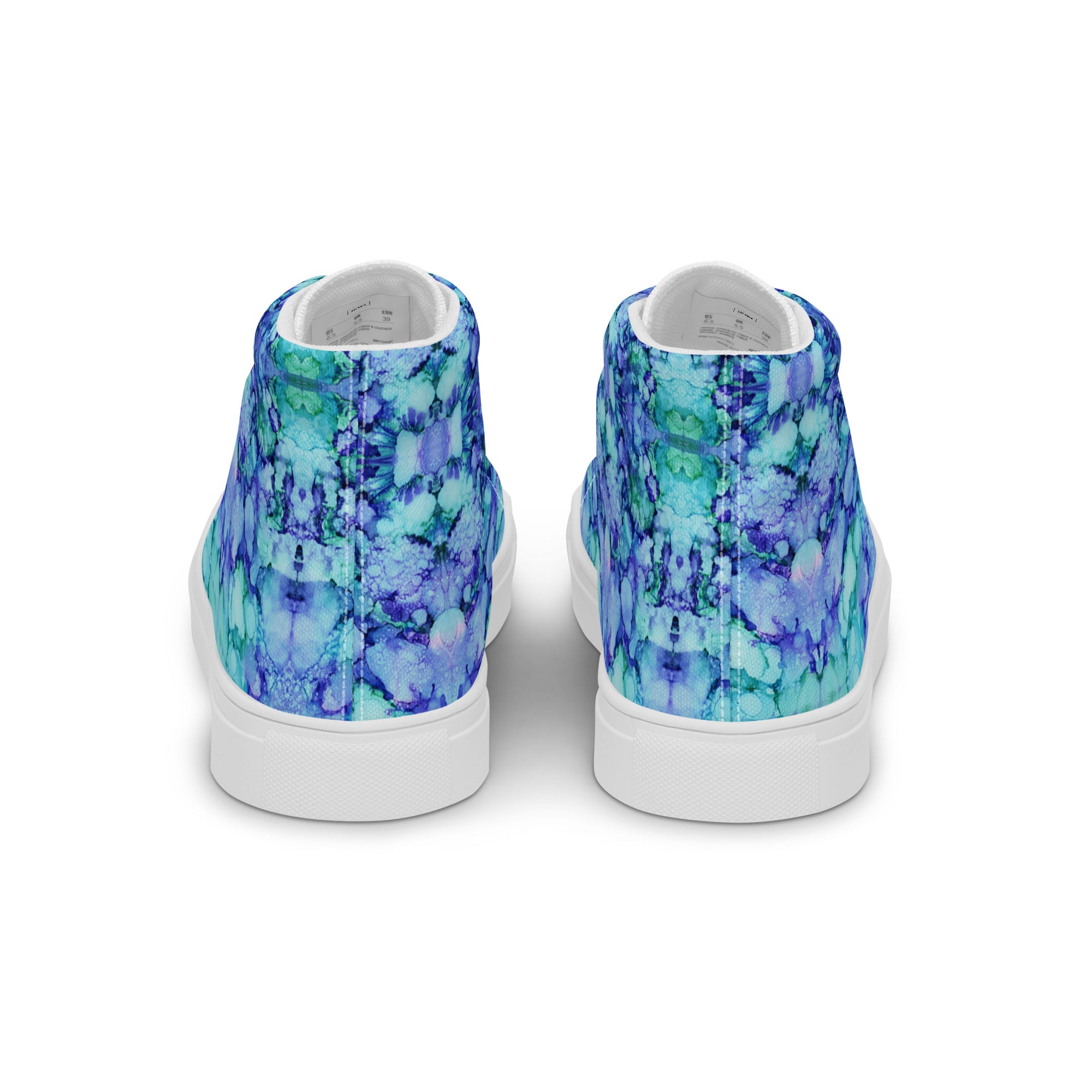 Zapatillas altas Blue Fungi (Mujer)