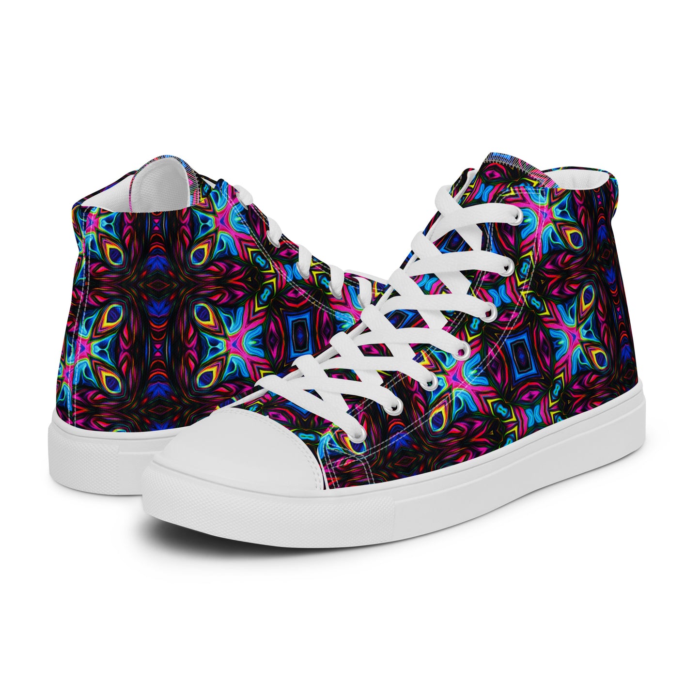 Zapatillas altas Psychedelic Stained Glass (Mujer)