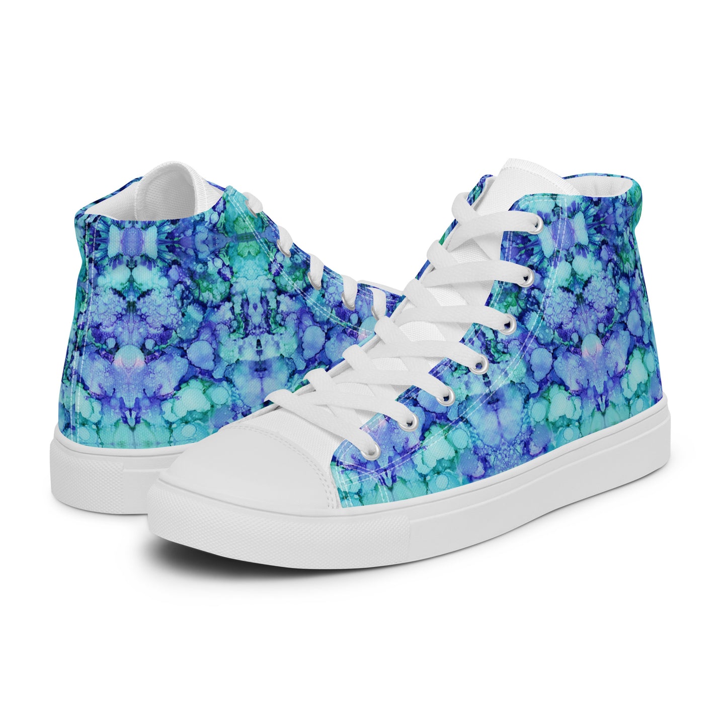 Zapatillas altas Blue Fungi (Mujer)