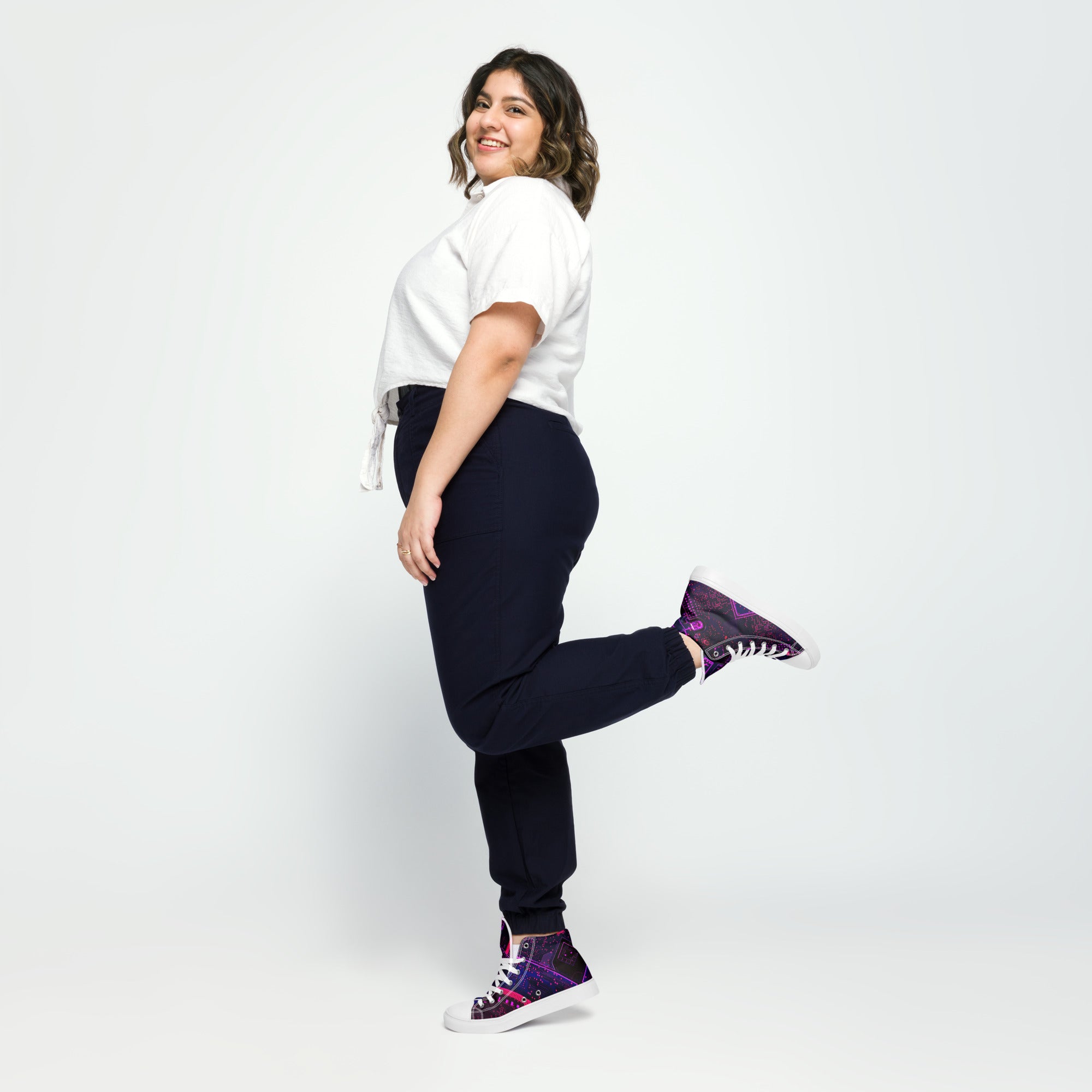 Zapatillas altas Hacked all over (Mujer)