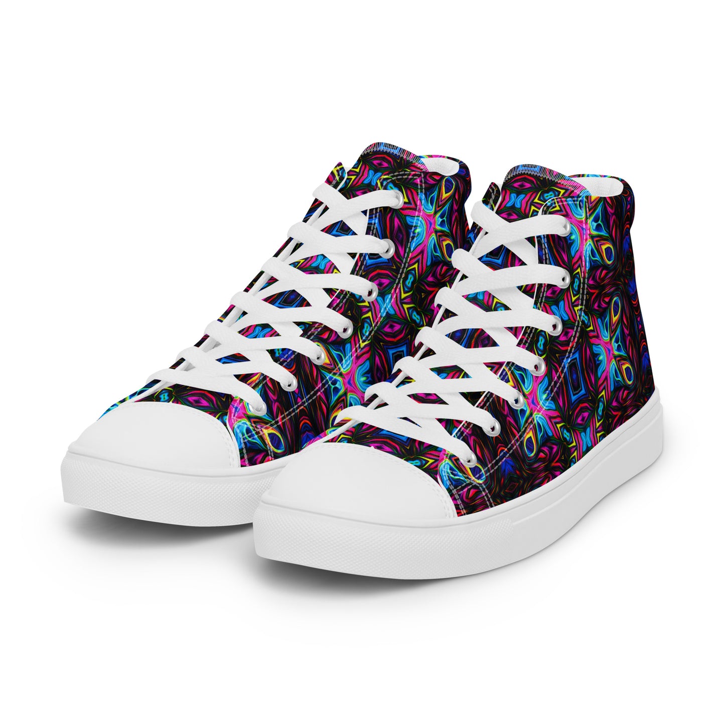 Zapatillas altas Psychedelic Stained Glass (Mujer)