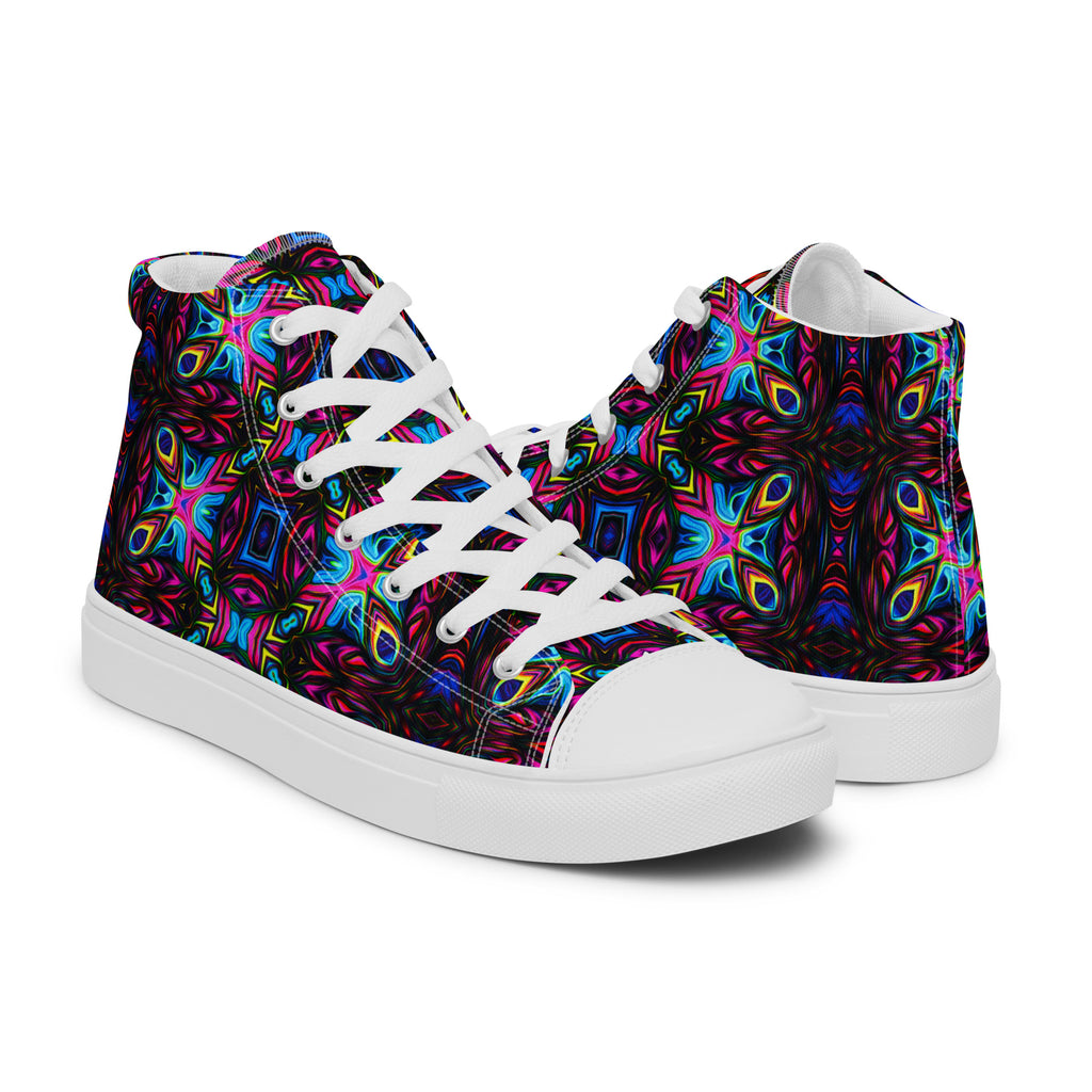 Zapatillas altas Psychedelic Stained Glass (Mujer)