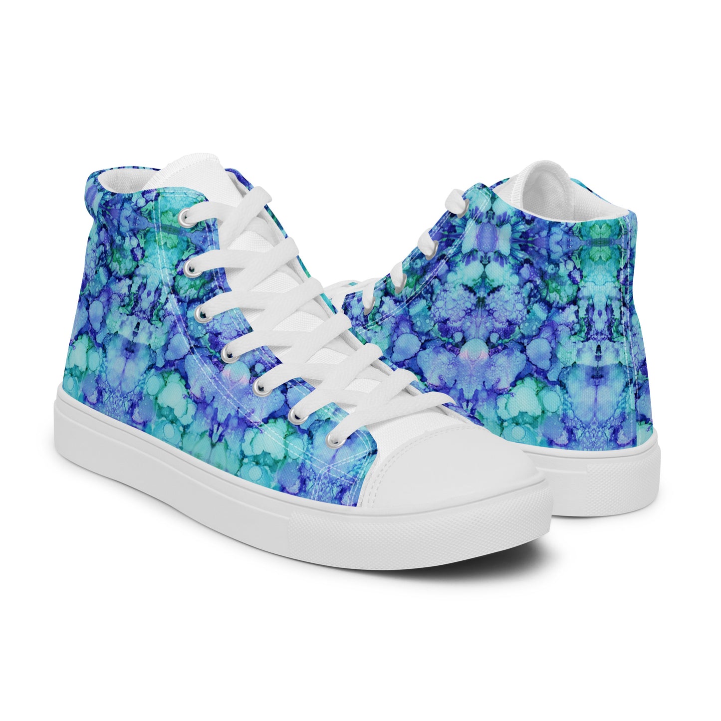 Zapatillas altas Blue Fungi (Mujer)